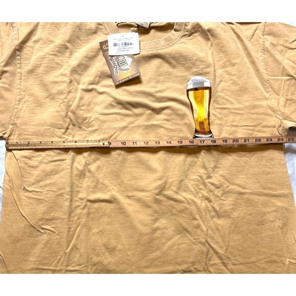 Crazy Shirts "I Love Blondes" Cotton T-Shirt With Beer Glass Print Size XXL NWT - Picture 6 of 7